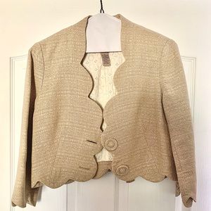 Anthropologie Cropped Jacket